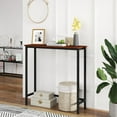 thumbnail image 2 of Entryway Console Table - Slim Design for Hallway, Living Room - Canyon Walnut, 2 of 8