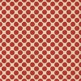 thumbnail image 1 of Ahgly Company Tapis d'Intérieur Lavable en Machine Carré Rouge Transitionnel, 8 Pieds Carré, 1 of 7