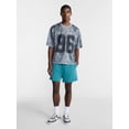 thumbnail image 2 of No Boundaries Graphic Boxy Fit Mesh Jersey Style Shirt, Men's XS-5XL, 2 of 5