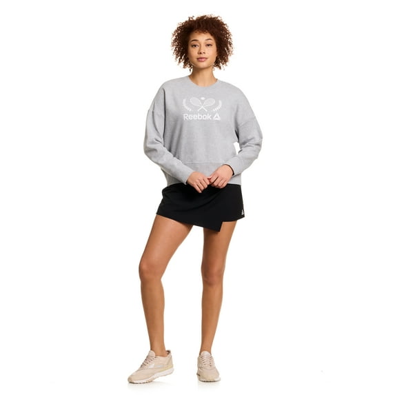 Reebok Women's Prep Crewneck Sweatshirt, Sizes XS-XXXL