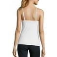 Hanes Women's Stretch Cotton Cami With BuiltIn Shelf Bra, Style O9342