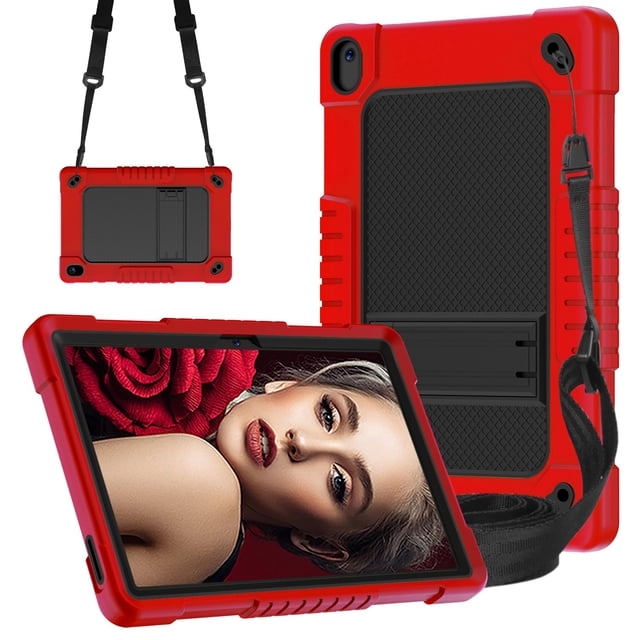 Funda para tablet Kebiory Onn 10.1 2024 resistente a golpes con correa
