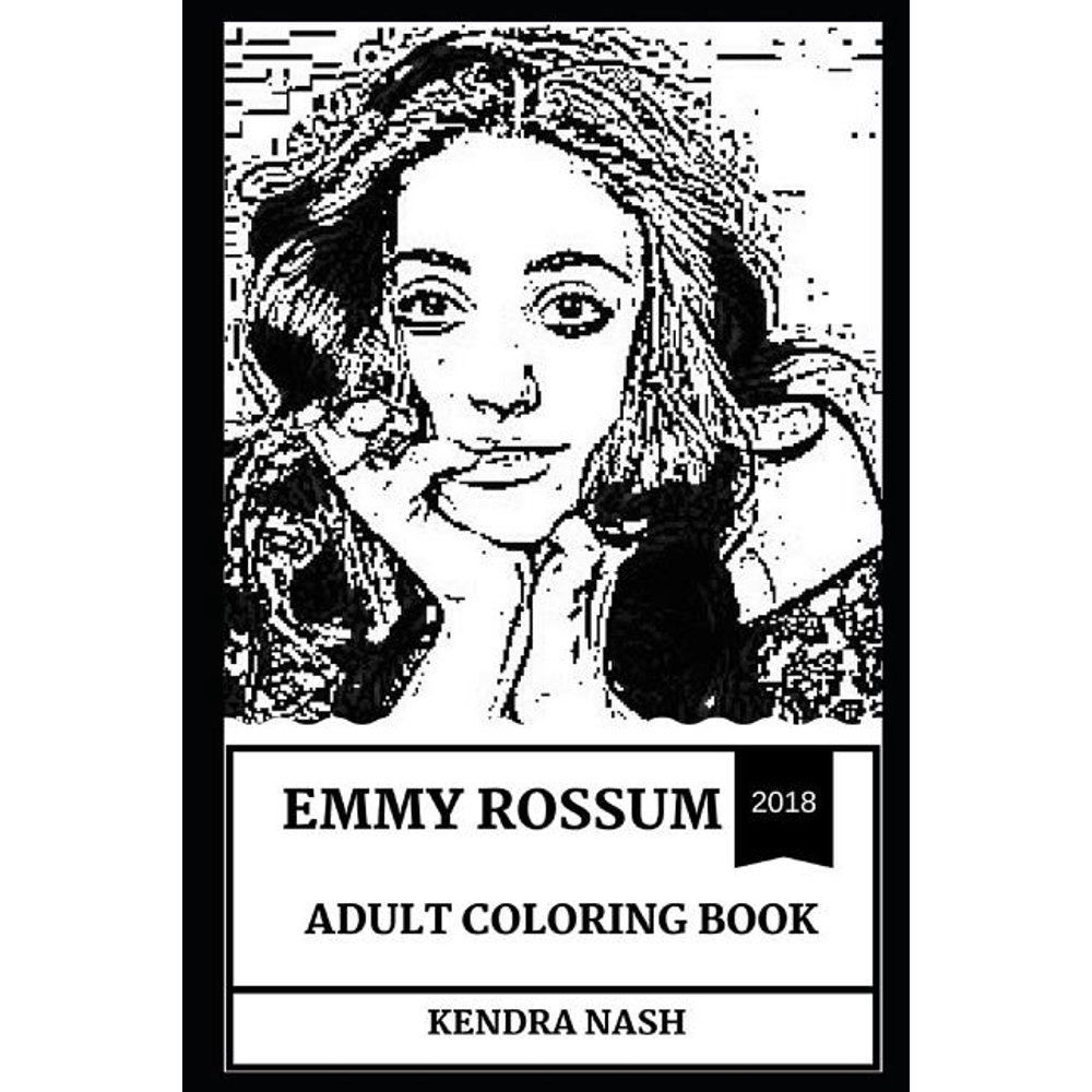 Emmy Rossum Books: Emmy Rossum Adult Coloring Book : Shameless Star and