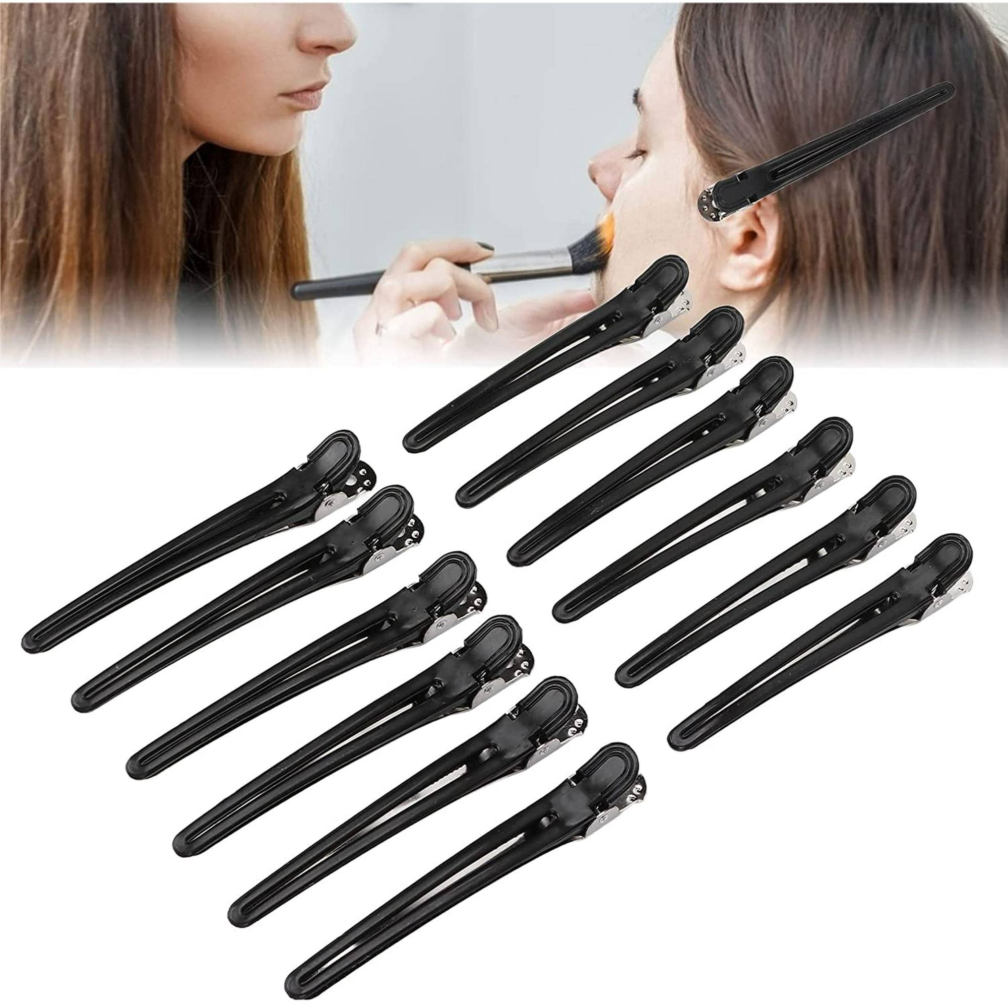 12Pcs Duckbill Clips, Sturdy Prevent Slipping Seamless Professional Hair Clips for Barber Shop Hair Stylist, Hair Clips Hairdressing Tool | Walmart Canada 12Pcs Duckbill Clips, Sturdy Prevent Slipping Seamless Professional Hair Clips for Barber Shop Hair Stylist, Hair Clips Hairdressing Tool | Walmart Canada