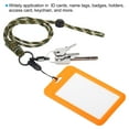 thumbnail image 6 of Uxcell Neck Lanyard with Hook Badge Lanyards Adjustable Long Strap Holder Keychain Camo Green, 6 of 7