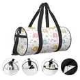 thumbnail image 5 of Easygdp Little Elephant Travel Bag, Camping, Weekend, Carry On Overnight Duffel Bag with Shoulder Strap, 5 of 8
