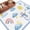 Blue, variant on Cute Snowman Round Area Rug 6Ft Washable Circle Rugs for Bathroom Office, Yellow Weather Snowy Rainy Sun Rainbow Non-Slip Carpet Floor Mats Indoor Outdoor Carpet Runner Aesthetic Home Decor