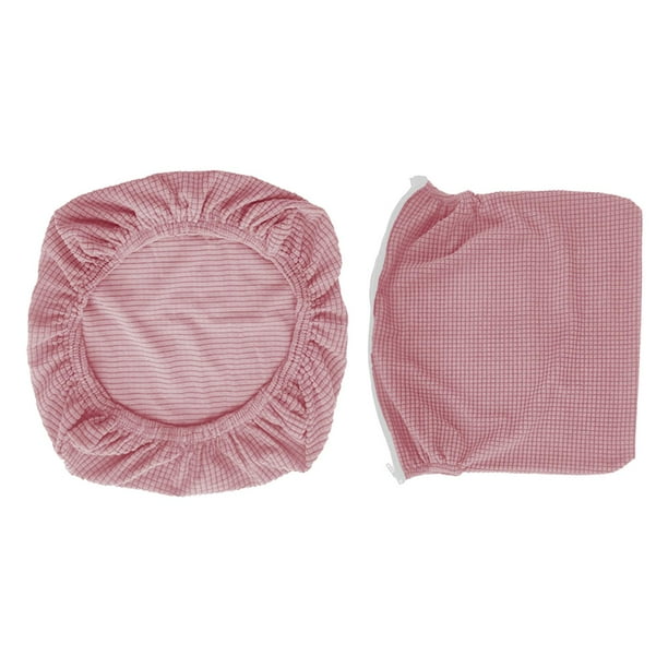 Funda para silla de oficina, funda para silla de comedor, protector de silla, funda para asiento de silla, Rosa