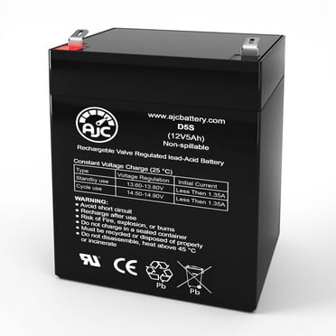 Eaton 3S550 12V 5Ah UPS Battery - This Is an AJC Brand Replacement