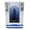 Blue, variant on Oil City Pennsylvania Design B Souvenir 2 oz Square Shot Glass Clear