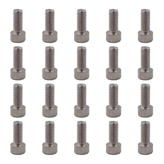 20 PCS Hexagon Socket Head Bolts Screws for Bike Bicycles Water Bottle Bracket