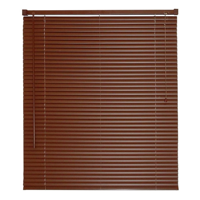 Persiana Deco 120 x 160 cm Horizontal de PVC Chocolate