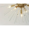 thumbnail image 4 of Maxim Polaris 16-Light Pendant - Satin Brass - 28666CLSBR, 4 of 5