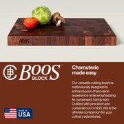 John Boos CCB Reversible Wood Chopping Board, 18 x 12 x 1 3/4, Walnut