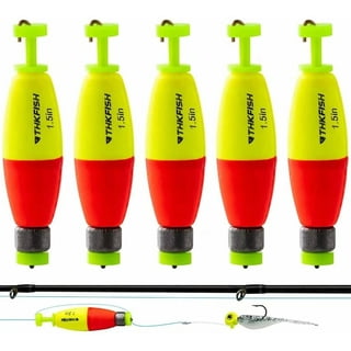 20 Pieces Fishing Bobbers Weighted Foam Snap on Float Weighted Bobbers  Fishing Tackle Accessories