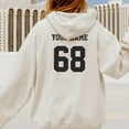 thumbnail image 5 of Customized Volleyball Team Hoodie, Custom Name and Number Volleyball Sweatshirt, Volleyball Mom Shirt, Volleyball Team (Navy, 3XL), 5 of 8
