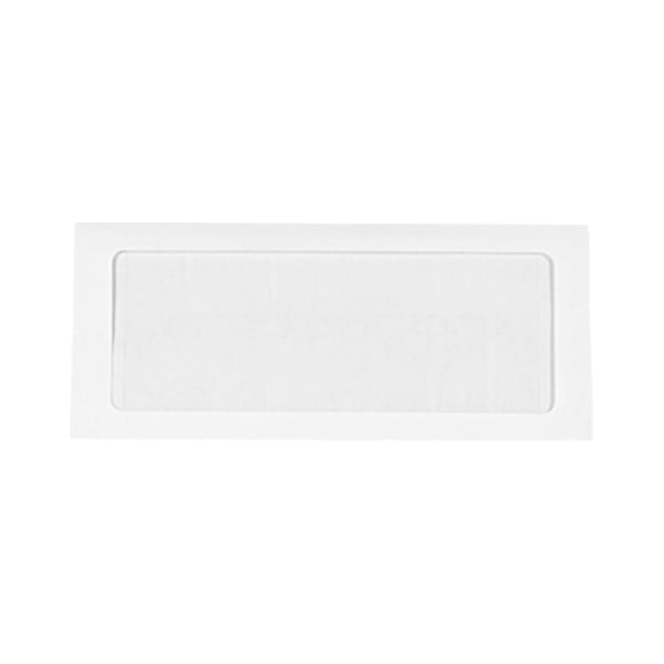 - 80lb | Perfect for Checks 500 Qty FFW-10-80W-500 Letterhead Letters 4 1/8 x 9 1/2 #10 Full Face Window Envelopes w/Peel & Press Statements Invoices White 