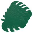 thumbnail image 4 of Protective Anti Slip Leaf Shaped Coasters Wooden Cup Pads For Coffee Shop Green 10 00X9 00X0 40Cm 4Pcs, 4 of 5