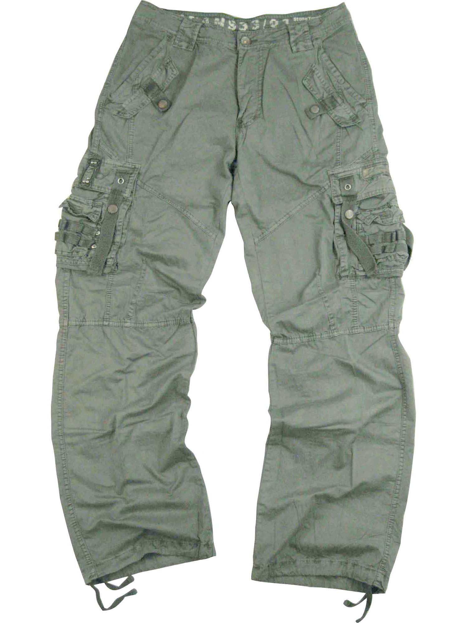 Men's Military Cargo Pants 32x34 L.Grey #12211 - Walmart.com