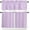 Plum Pink, variant on Pink White Stripe Kitchen Curtains, Modern Minimalist Geometric Striped 3-Piece Kitchen Curtain Valance and Tiers Set 24 Inch Length, Rod Pocket Half Window Curtains for Cafe Living Room Bathroom