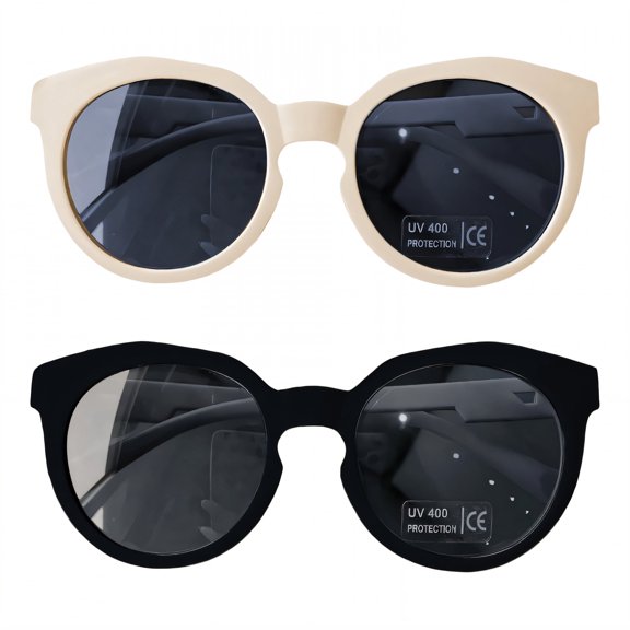 HBMYN 2026 New 2Pcs Baby Sunglasses,Toddler Sunglasses Age 2-4,Protects Eyes From Uv Rays Infant Sunglasses