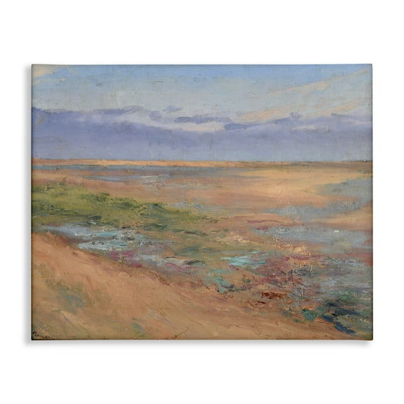 Stupell Industries Renoir Classic Marine Nautical & Beach Painting Wrapped Canvas Art Print Wall Art, 20 x 16