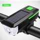 thumbnail image 1 of JM Luz para bicicleta con energía solar recargable por USB Klaxon (naranja) JM, 1 of 5
