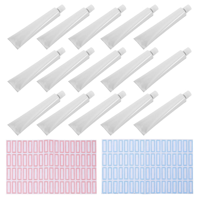 UPOUART 1Jgo Metálicos Vacíos Reutilizables Para Almacenar Con Etiqueta Personalizable
