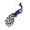 thumbnail image 2 of Kurt Adler Jeweled Peacock Birds Holiday Acrylic Figurine Ornaments, 2 Count (1.5"), 2 of 5