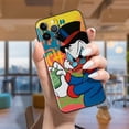 thumbnail image 5 of Disney-funda de TPU para teléfono móvil Apple, carcasa negra para iPhone 15 14 Pro 13 12 Max Mini 11 XS Max X XR 7 8 Plus SE2020, 5 of 5