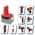 thumbnail image 2 of Convertidor Adaptador para Makita Convertidor de Batería Li-Ion de 18V para Reemplazo de Máquina Milwaukee 12V 2470-21 2471 2471-20 2471-21, 2 of 6