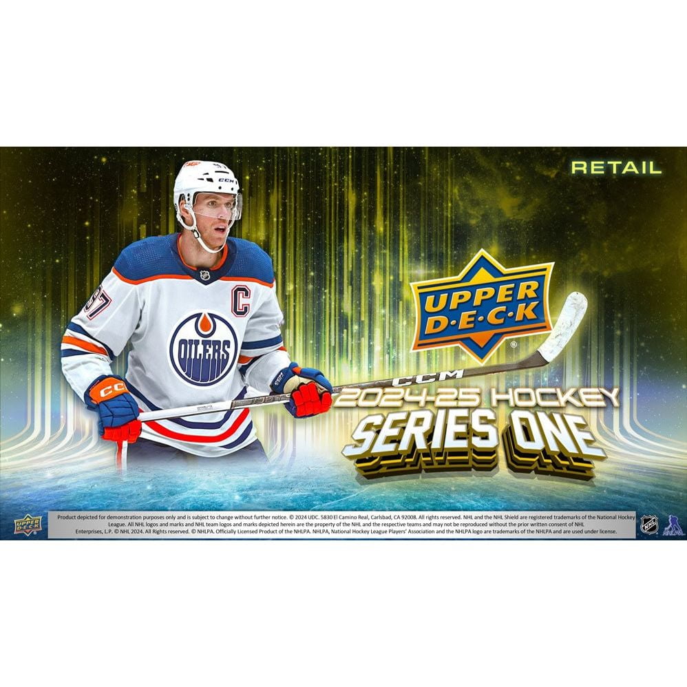 2024-25 Upper Deck Series 1 Hockey Cards (Tin)