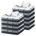 thumbnail image 1 of Nialnant Paquete De 18 Paños De Cocina 100% Algodón Paños De Cocina Absorbentes Para Lavar Platos Trapos De Secado Rápido Trapos De Limpieza Multiusos-12 X 12 Pulgadas Gris, 1 of 1