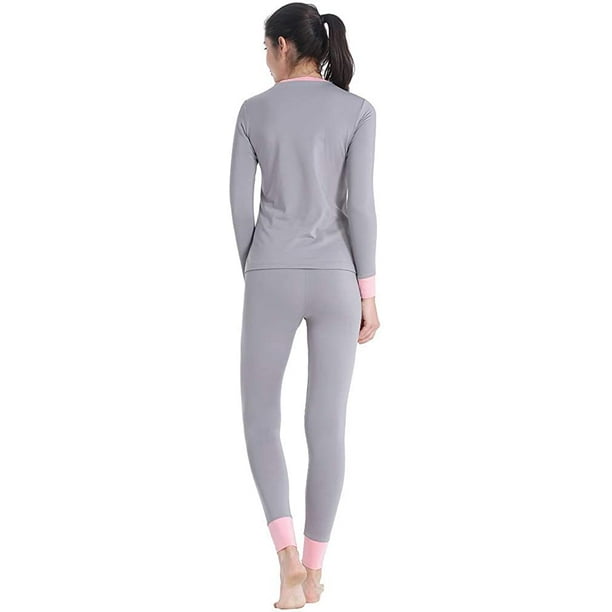 Thermal Underwear for Women Fleece Lined Ultra Soft Base Layer
