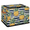 Multicolor 4, variant on ADECORIVY Pineapples Navy Stripes Fabric Storage Bin with Lid, Foldable Storage Box Decorative Cube Organizer Basket for Closet Shelf Organizing Clothes