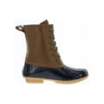 thumbnail image 4 of SPORTO Womens Brown Bootie Waterproof Ariel Round Toe Block Heel Lace-Up Duck Boots 7.5 M, 4 of 4