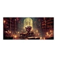 thumbnail image 1 of Halloween Garage Banner Eerie Large Design Cloth Material Weather Resistant Easy to Install for Halloween Party Impressing Guests, 1 of 1