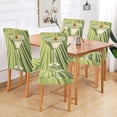 thumbnail image 2 of Yayeee 2 Pack Dining Chair Covers Stretch Parson Chairs Slipcovers Seat Protector, Light Green Martini, 2 of 6