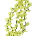 thumbnail image 3 of Guirnalda de hiedra artificial colgante de 5 ramas, decoración vegetal, 5 colores, 3 of 9