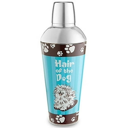 

9.75 Inch Hair of the Dog Glass Martini and Cocktail Shaker Multi