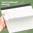 thumbnail image 6 of PrimeCook Shop 3 Pack Legal Pads 11 x 9.5 College Ruled White Paper Note Pad Narrow Ruled 30 Sheets Notepads Perforated Writing Pad Clear Print Horizontal Pads of Paper, 6 of 14