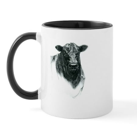 

CafePress - Angus Herd Bull Mug - 11 oz Ceramic Mug - Novelty Coffee Tea Cup