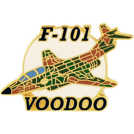 F-101 Voodoo Airplane Pin 1 1/2