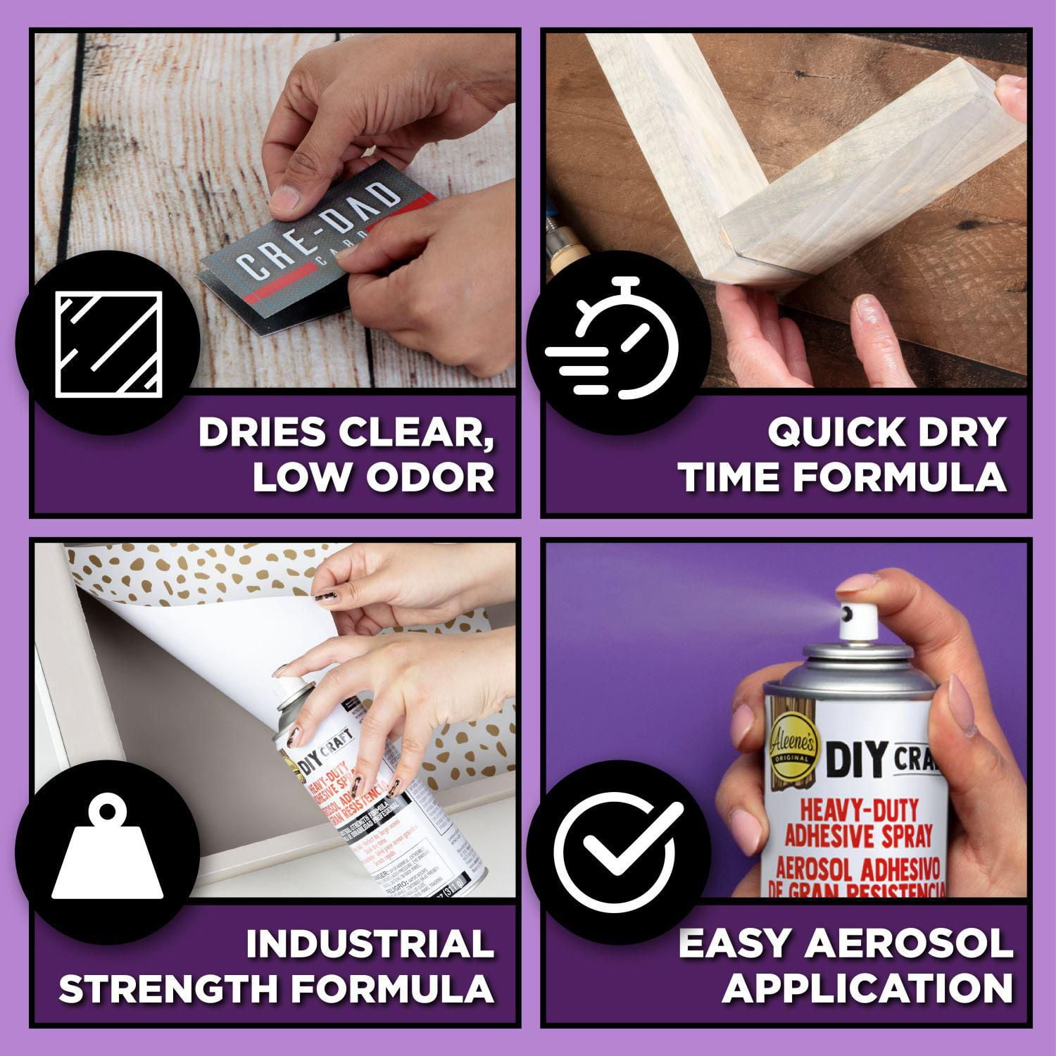 Aleene’s DIY Craft Heavy-Duty Spray Adhesive 11 oz.