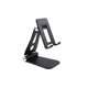 thumbnail image 1 of Soporte para teléfono de escritorio ajustable, soporte para teléfono de escritorio de aluminio, cuerpo más grande y brazos más largos, súper estable, compatible con todos los teléfonos, iPhone, iPad, tabletas (4-10") - Negro ER, 1 of 4