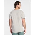 thumbnail image 3 of Athletic Works Men's and Big Men's Cotton Active Tee with Short Sleeves, Sizes XS-5XLT, 3 of 5