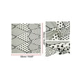 thumbnail image 2 of INSPIRE CHIC 2Pcs 50cm Polka Dots Square Scarf Neck Scarves White&Black, 2 of 5