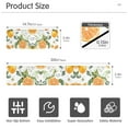 thumbnail image 3 of Yayeee Faucet Mat for Kitchen Sink 30" Diatomite Long Splash Guard Pad, Orange Watercolor Bees, 3 of 7