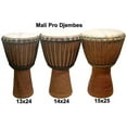 thumbnail image 5 of Professional Djembe Drum From Mali - 14"x25" Over Size - Africa Heartwood Project, 5 of 5