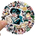 thumbnail image 2 of Paquete de pegatinas My Heros Academias Anime, 50 unidades, 2 of 4